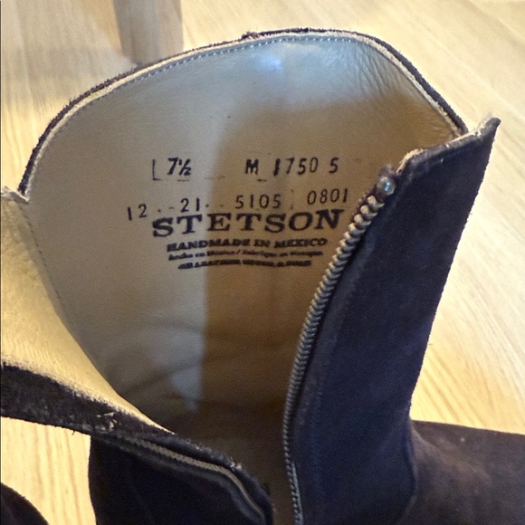 Stetson Black Ankle Boots - Picture 3 of 4